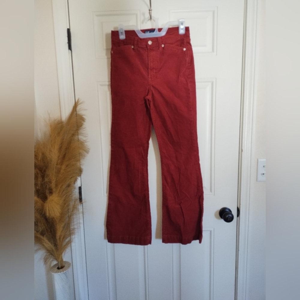 Gap Red Corduroy Pants